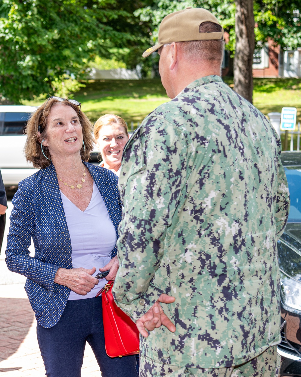 Kathleen Kennedy Townsend Visits PNSY