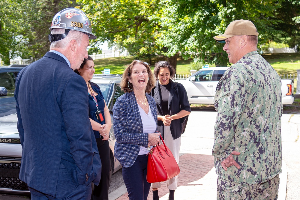 Kathleen Kennedy Townsend Visits PNSY