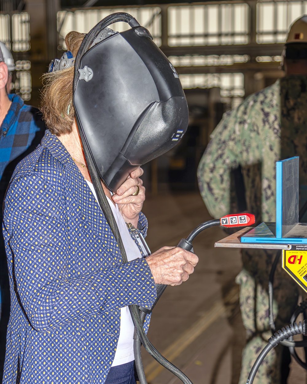 Kathleen Kennedy Townsend Visits PNSY