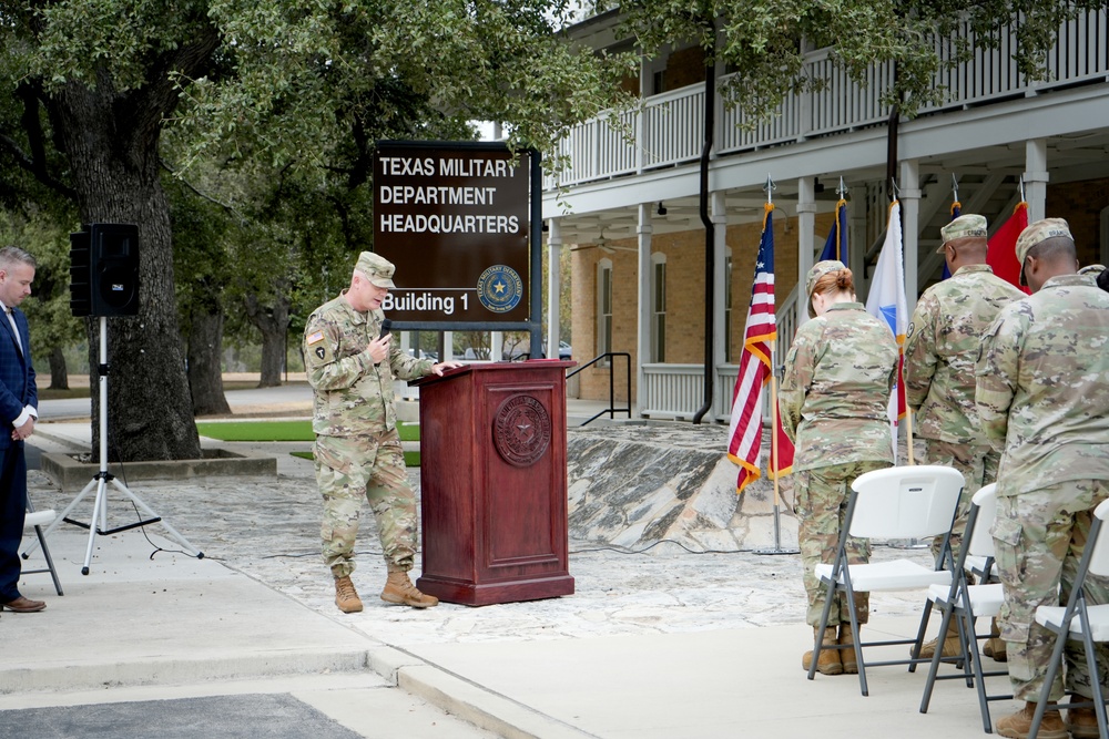 Texas Guard's New Senior Enlisted Advisor