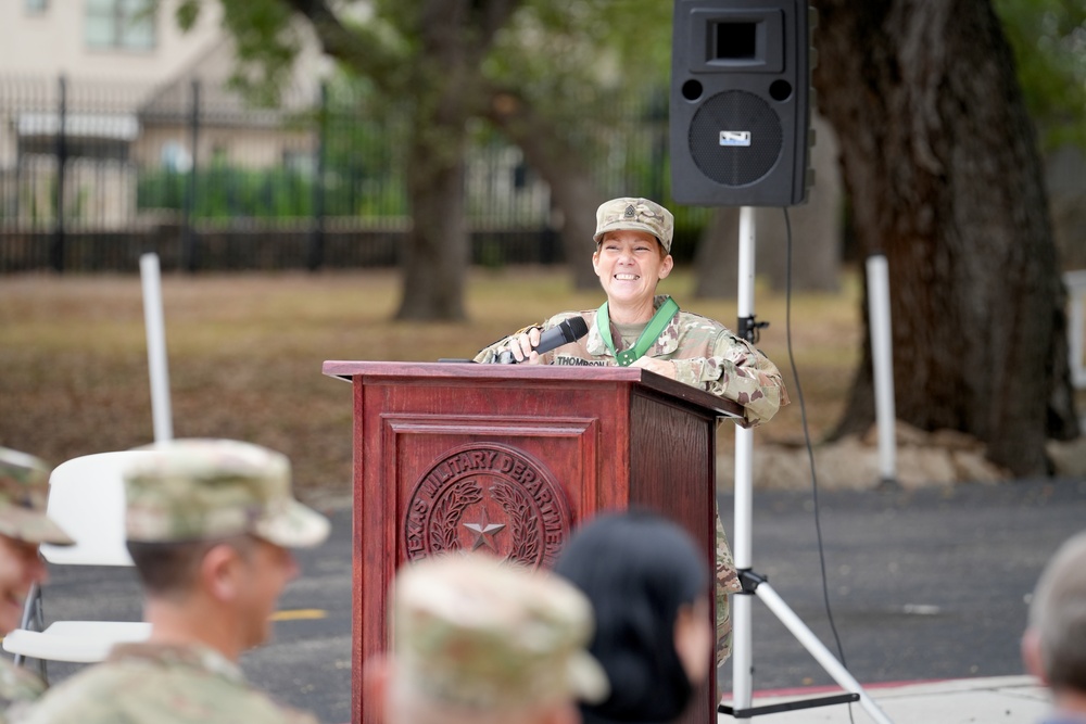 Texas Guard's New Senior Enlisted Advisor