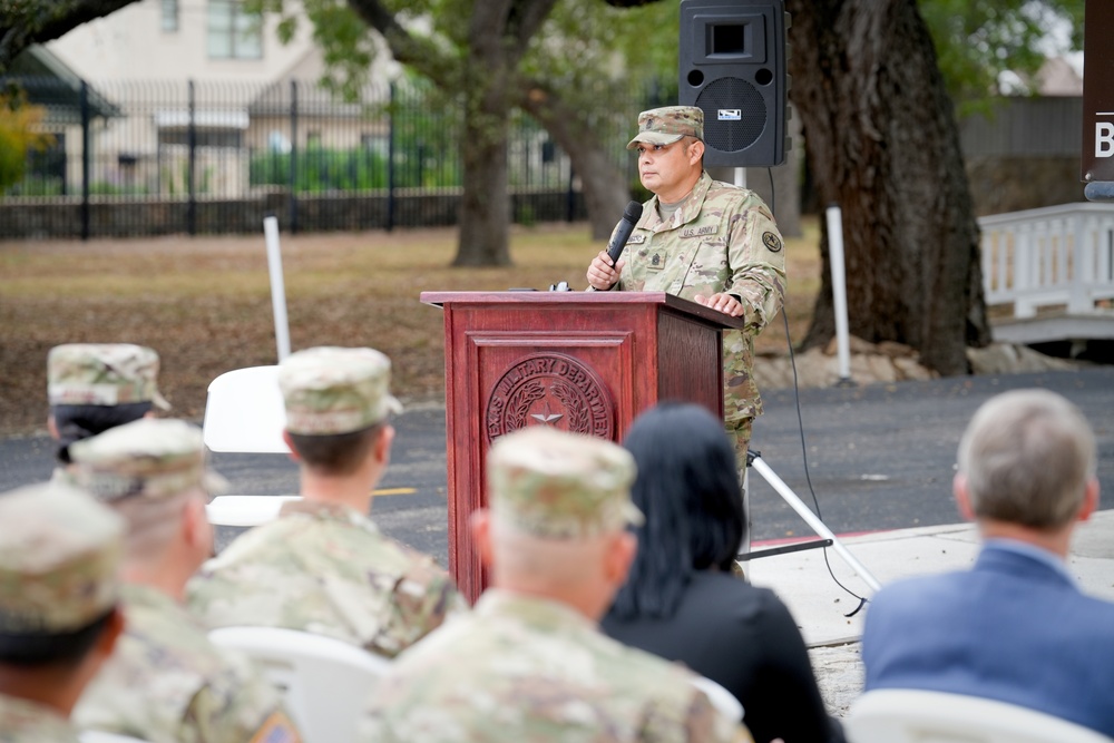 Texas Guard's New Senior Enlisted Advisor