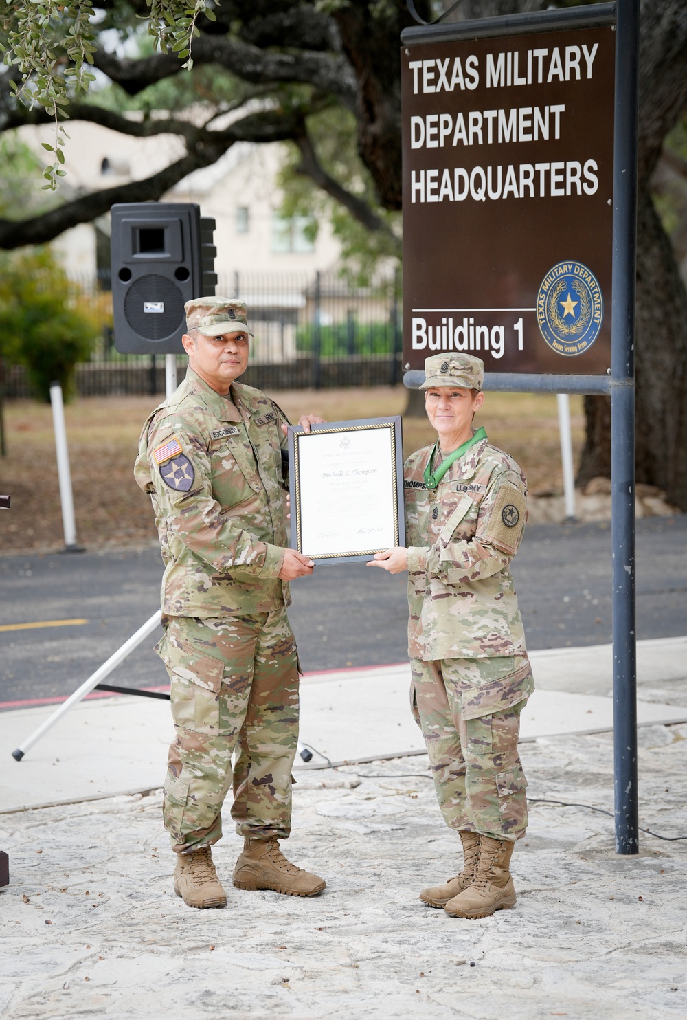 Texas Guard's New Senior Enlisted Advisor