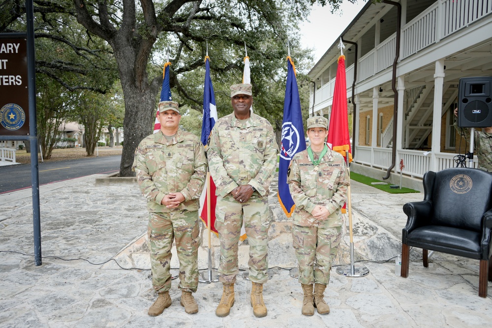 Texas Guard's New Senior Enlisted Advisor