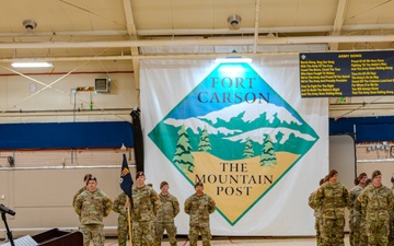 1st Battalion, 4th SFAB Cases Colors for Deployment to EUCOM