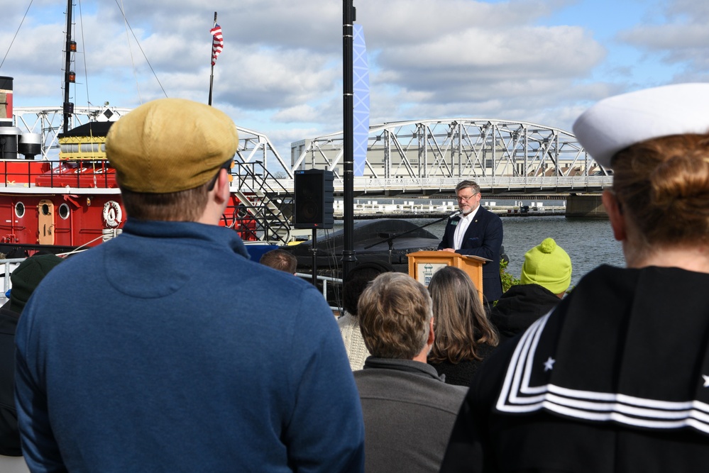 USS Westchester County (LST 1167) Memorial Plaque Dedication Ceremony