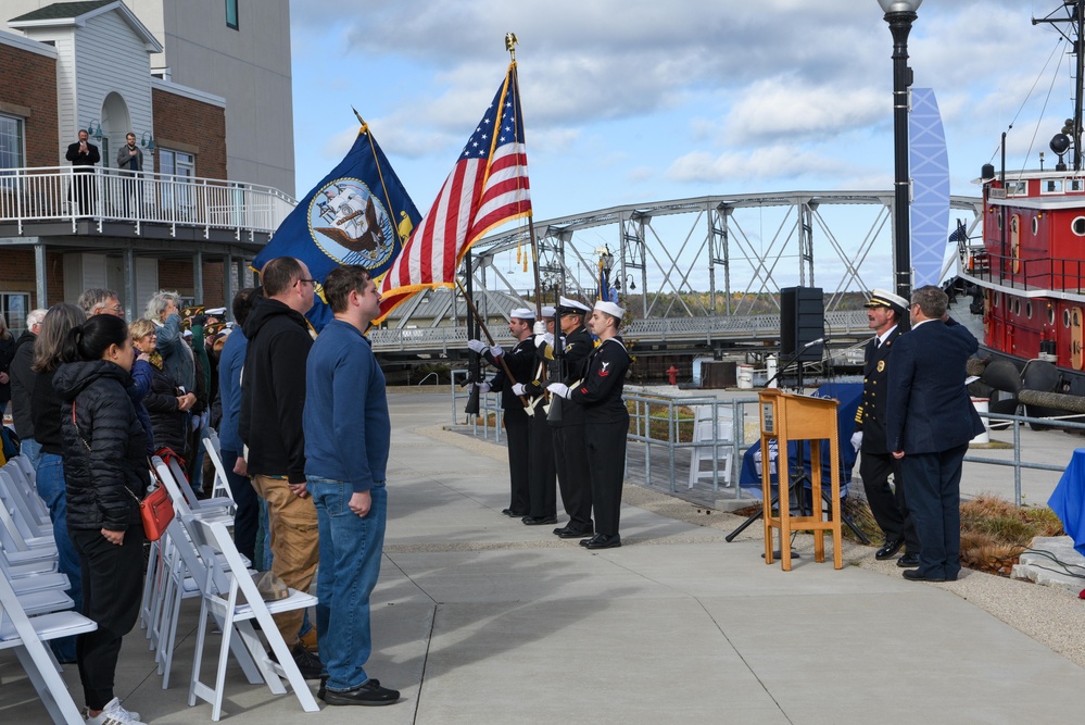 USS Westchester County (LST 1167) Memorial Plaque Dedication Ceremony