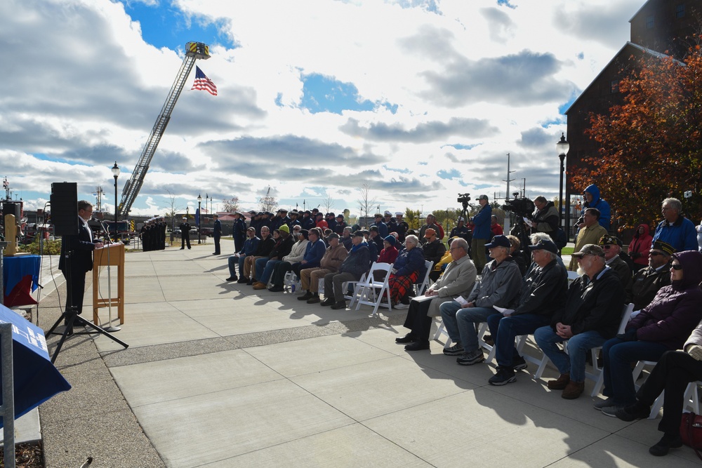 USS Westchester County (LST 1167) Memorial Plaque Dedication Ceremony