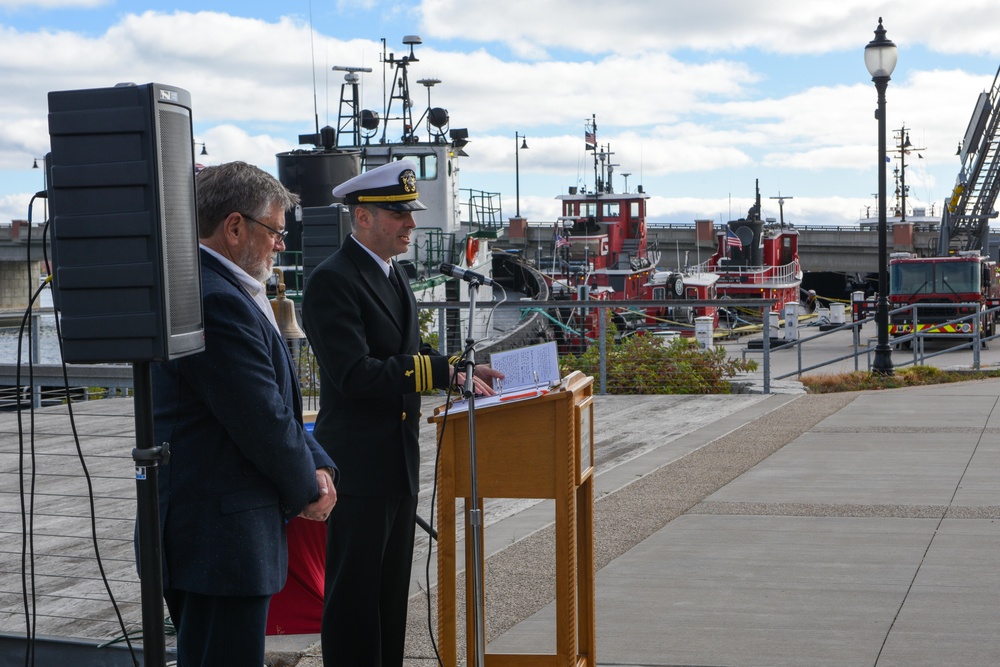 USS Westchester County (LST 1167) Memorial Plaque Dedication Ceremony