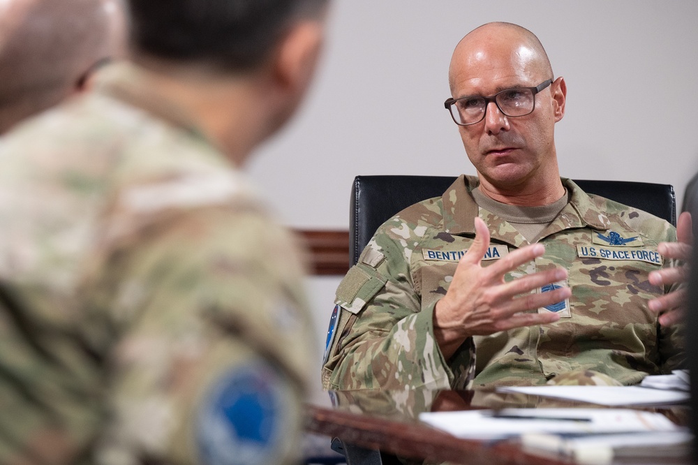Chief Master Sgt. of the Space Force visits 20th Space Surveillance Squadron