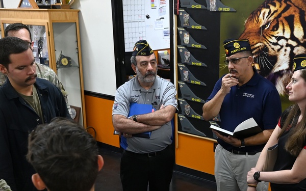 American Legion visits Shaw