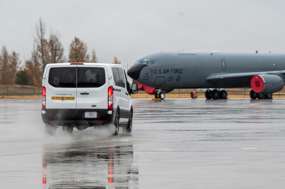 Fairchild AFB demonstrates strategic deterrence during exercise Mobility Response 25