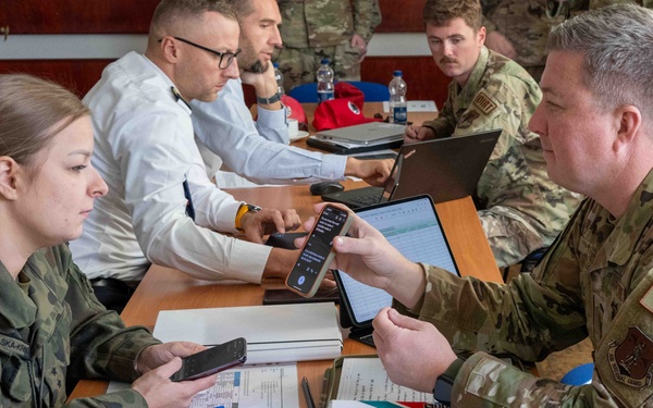 Illinois and Ohio National Guard Teams Join USAFE in Polish Base Survey