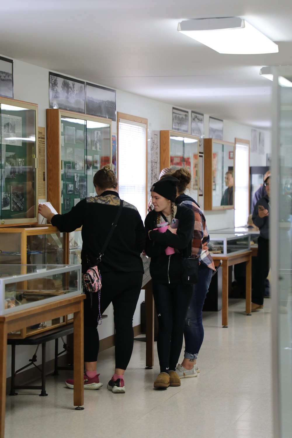 DFMWR Employees Participate in a Scavenger Hunt at Fort McCoy Commemorative Area