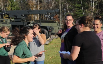 DFMWR Employees Participate in a Scavenger Hunt at Fort McCoy Commemorative Area