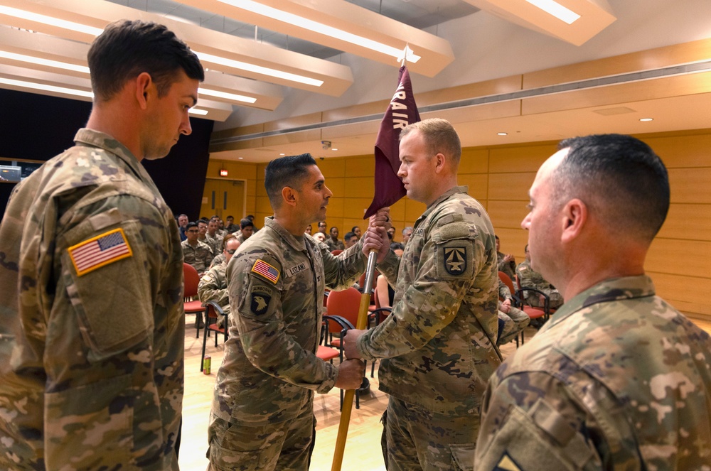 Walter Reed Army Institute of Research, Headquarters and Headquarters Company, Change of Command and Assumption of Responsibility Ceremony