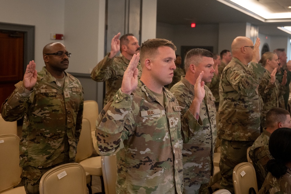 315 AW Celebrates Leadership at NCO and SNCO Induction Ceremony