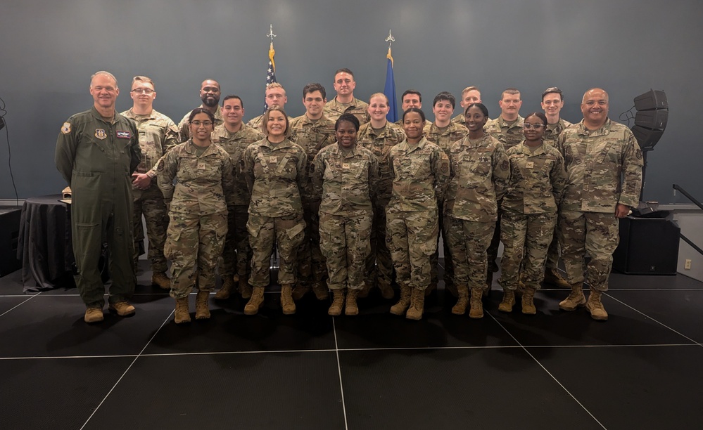 315 AW Celebrates Leadership at NCO and SNCO Induction Ceremony