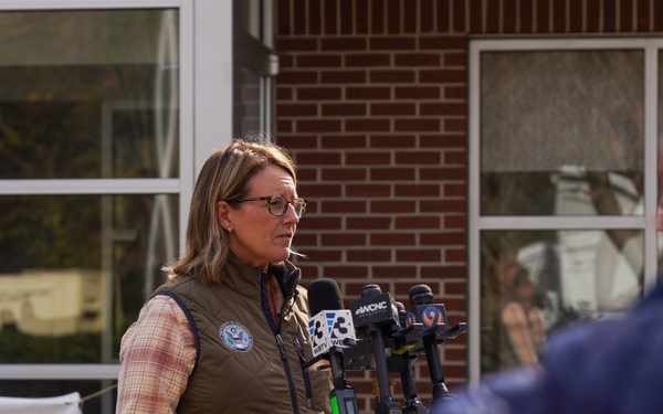 FEMA Administrator Visits Charlotte, North Carolina