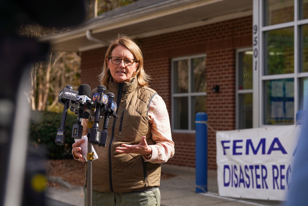 FEMA Administrator Visits Charlotte, North Carolina