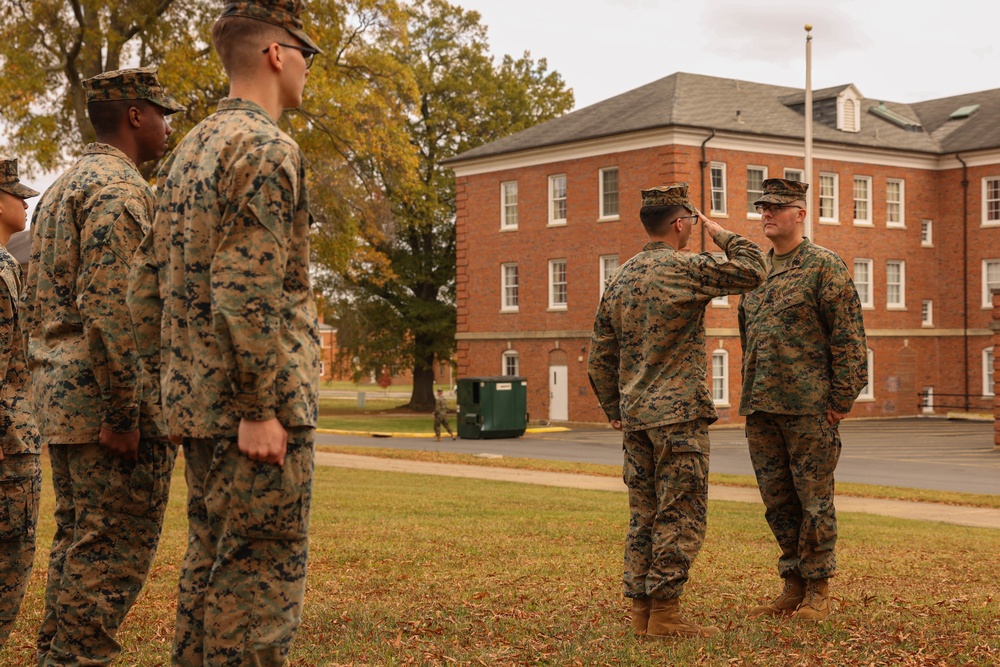 Combat graphics specialist Pfc. Eisma promotes to Lance Corporal