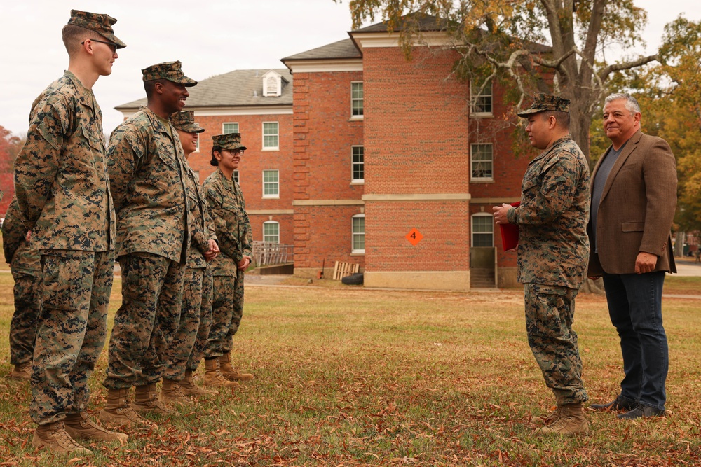 Combat graphics specialist Pfc. Eisma promotes to Lance Corporal