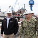 Vice Chief of Naval Operations Tours Bath Iron Works