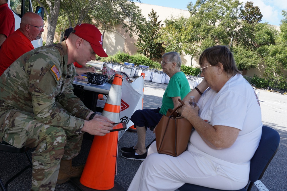 Hurricane Milton Response, MCV's on mission to collect Right of Entry Collections