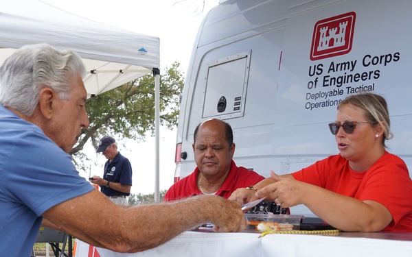 Hurricane Milton Response, MCV's on mission to collect Right of Entry Collections