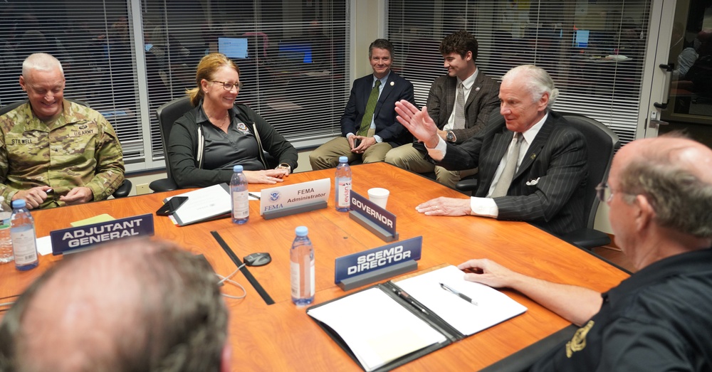 FEMA Administrator Meets with South Carolina Governor