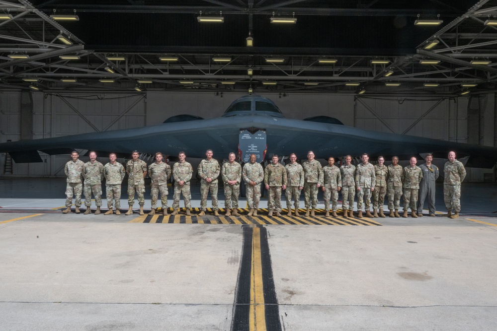 Gen. Anthony Cotton visits Whiteman Air Force Base