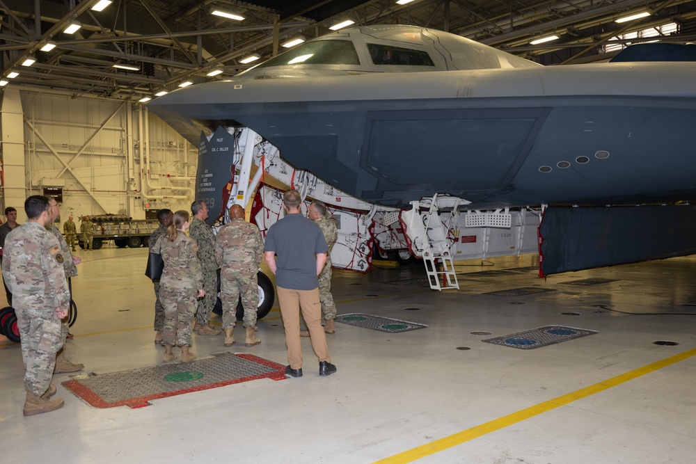 Gen. Anthony Cotton visits Whiteman Air Force Base