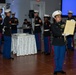 Marines with Marine Corps Combat Service Support Schools celebrate the 249th birthday of the Marine Corps