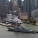 USS John Basilone Arrives for Commissioning In NYC