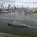 USS John Basilone Arrives for Commissioning In NYC