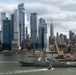 USS John Basilone Arrives for Commissioning In NYC