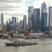 USS John Basilone Arrives for Commissioning In NYC