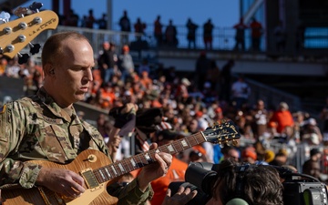 U.S. Army Band Downrange perform at Cleveland Browns Week 9