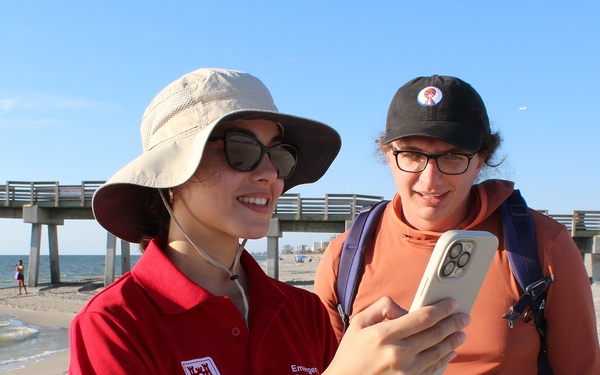 USACE beach assessors scan beaches for damage caused by Hurricane Milton