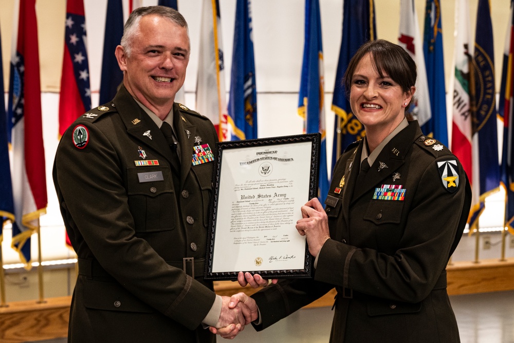 Army medical developer, Pennsylvania native promoted to lieutenant colonel