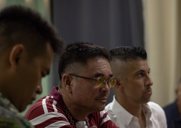 KAMANDAG 8: Civil Affairs Team Hosts Displaced Persons HADR Training