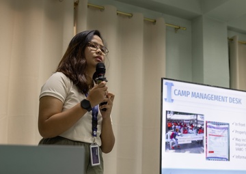 KAMANDAG 8: Civil Affairs Team Hosts Displaced Persons HADR Training