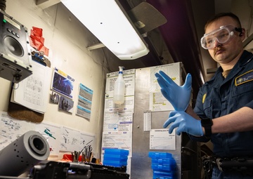 USS Gerald R. Ford (CVN 78) Security Department Routine Maintenance