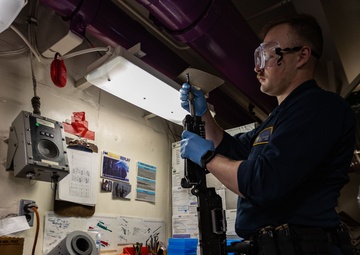 USS Gerald R. Ford (CVN 78) Security Department Routine Maintenance