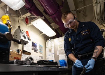 USS Gerald R. Ford (CVN 78) Security Department Routine Maintenance