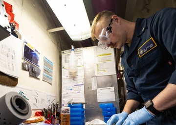 USS Gerald R. Ford (CVN 78) Security Department Routine Maintenance