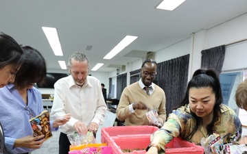 Camp Zama Soldiers, civilians work together to bring Halloween spirit to local children’s home