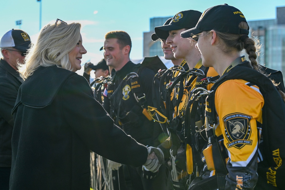 SECARMY Attends the Army/Air Force Football Game 2024