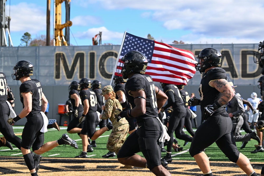 SECARMY Attends the Army/Air Force Football Game 2024