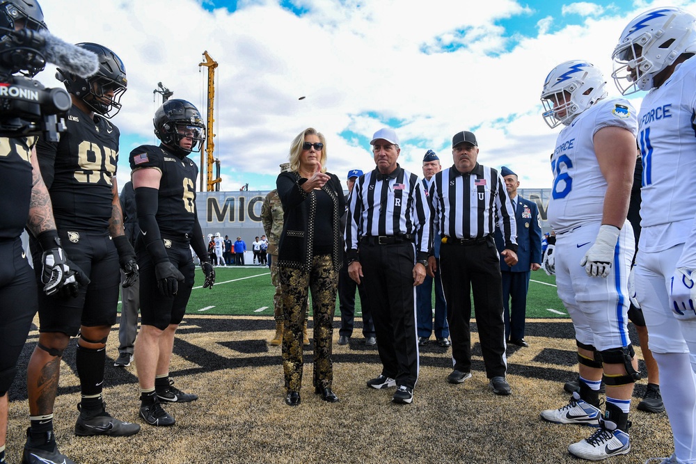 SECARMY Attends the Army/Air Force Football Game 2024